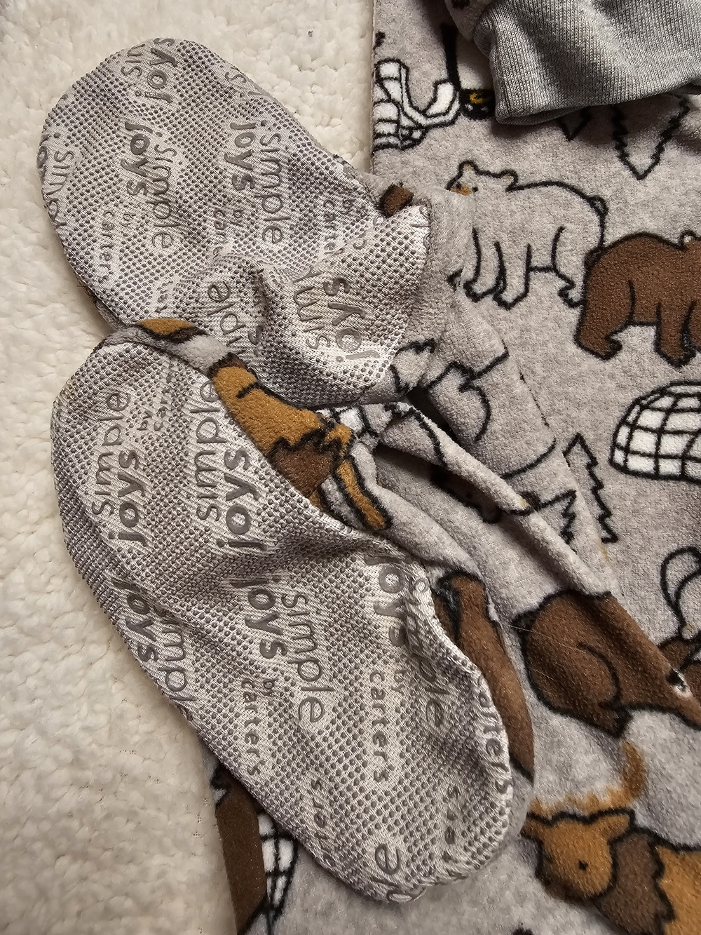Bundle 5 Pcs Boys 3T Pajamas Fall Winter - Picture 10 of 10